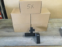 5x badkraan, zwart - afbeelding 1 van  7