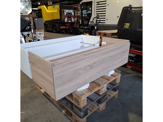 5x badmeubel dekker, lanesto, beach oak - afbeelding 1 van  6