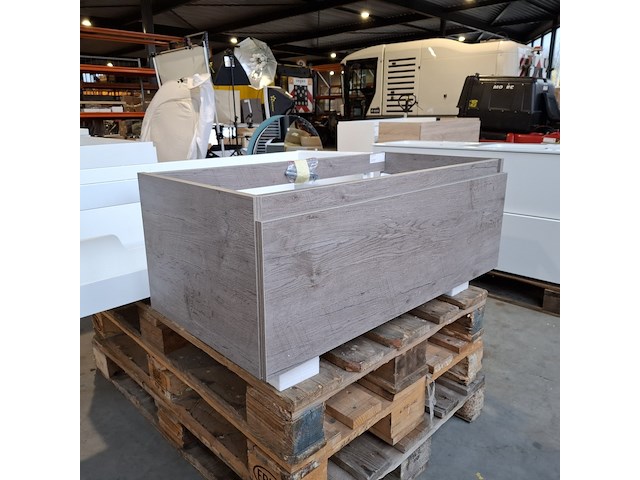 5x badmeubel dekker, lanesto, lancelot grey - afbeelding 1 van  7