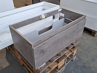 5x badmeubel dekker, lanesto, lancelot grey - afbeelding 2 van  7