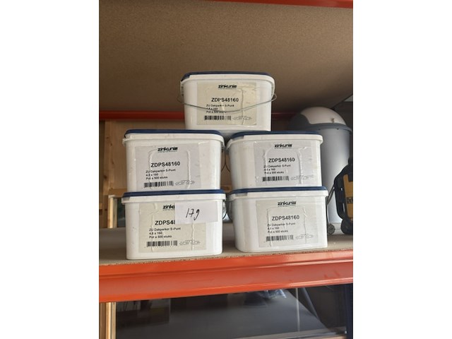 5x bakken dakschroeven, zinkunie, zdps48160 - afbeelding 2 van  3