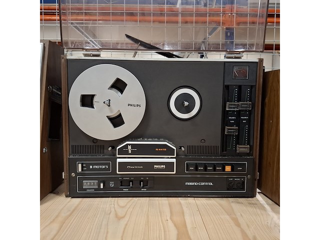 5x bandrecorder, akai, sony en philips - afbeelding 2 van  14