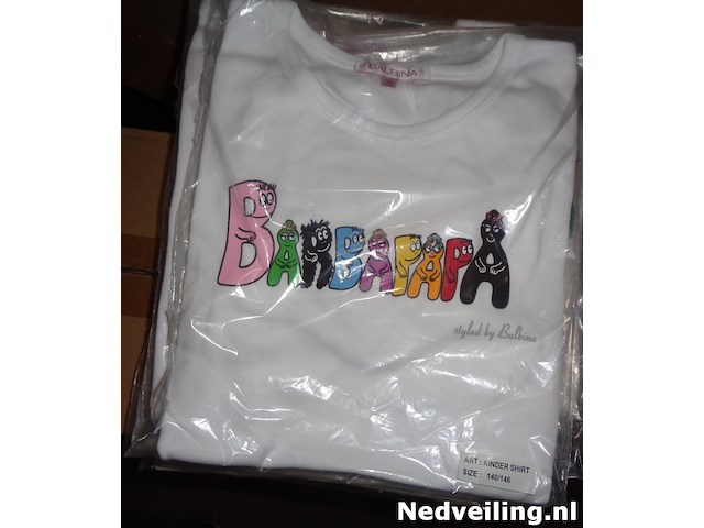 5x barbapapa t-shirts mt 140/146 - afbeelding 3 van  3