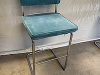 5x barkruk zuiver, ridge rib, diverse kleuren - afbeelding 3 van  8