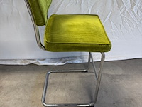 5x barkruk zuiver, ridge rib, diverse kleuren - afbeelding 7 van  8