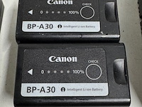 5x batterij voor camera, met oplader - afbeelding 3 van  5