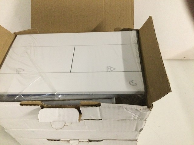5x bedieningspaneel, ideal standard, 65904118, wit - afbeelding 2 van  2