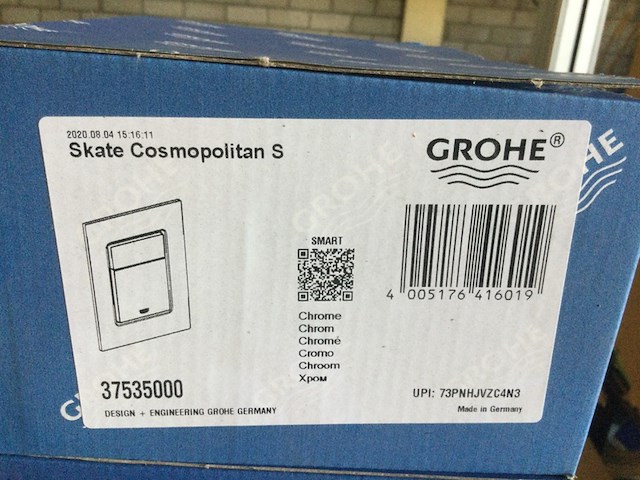 5x bedieningspanelen grohe, skate cosmopolitan s, chrome - afbeelding 4 van  4