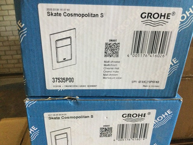 5x bedieningspanelen grohe, skate cosmopolitan s, chrome - afbeelding 6 van  6