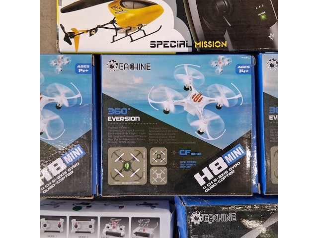 5x bestuurbare drone en 1x bestuurbare helikopter, o.a. eachine - afbeelding 5 van  9