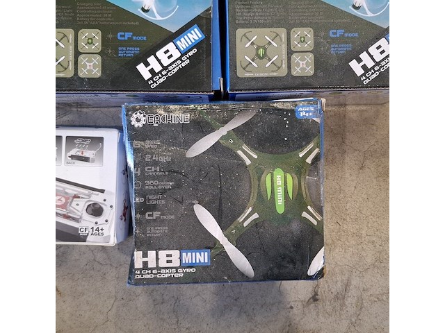 5x bestuurbare drone en 1x bestuurbare helikopter, o.a. eachine - afbeelding 7 van  9