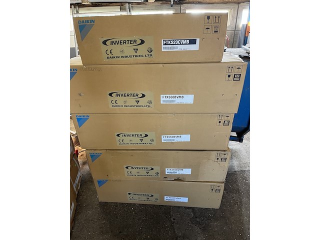 5x binnen unit airco daikin, ftxs60bvmb, wit - afbeelding 3 van  5