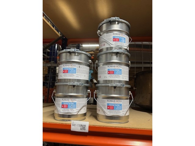 5x blik epoxy harder romar voss - afbeelding 1 van  3