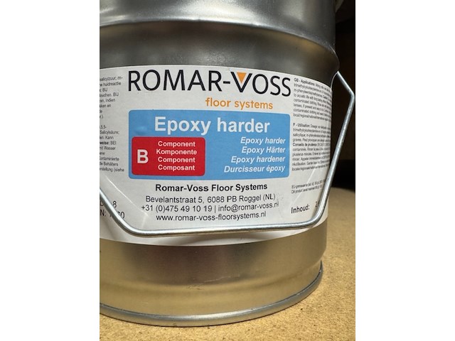 5x blik epoxy harder romar voss - afbeelding 2 van  3
