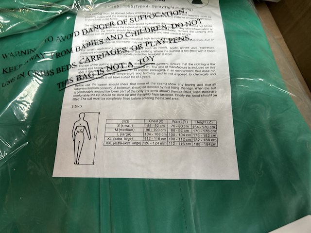 5x boilersuit, chemmaster - afbeelding 2 van  4