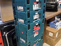 5x bouwgereedschap in koffer, 1x accu, 1x lader makita, 2x djdjv182zj, 1x dhs630zj, 2x dhr242zjv - afbeelding 8 van  8