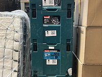 5x bouwgereedschap in koffer, 1x accu, 1x lader makita - afbeelding 1 van  4