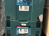 5x bouwgereedschap in koffer, 1x accu, 1x lader makita - afbeelding 4 van  4