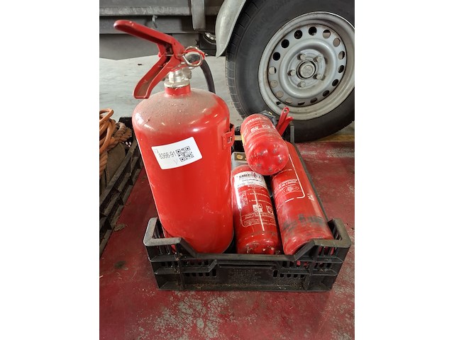 5x brandblusser - afbeelding 2 van  4