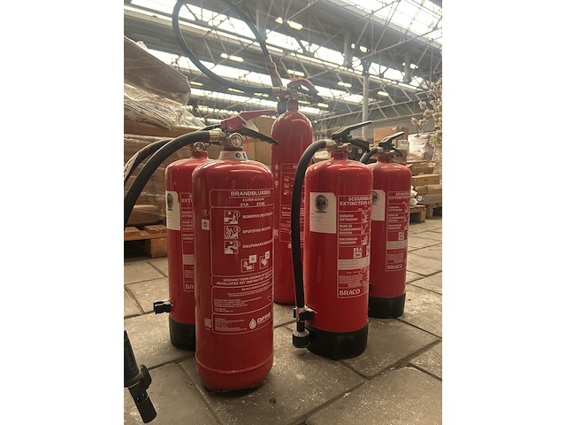 5x brandblusser - afbeelding 3 van  6