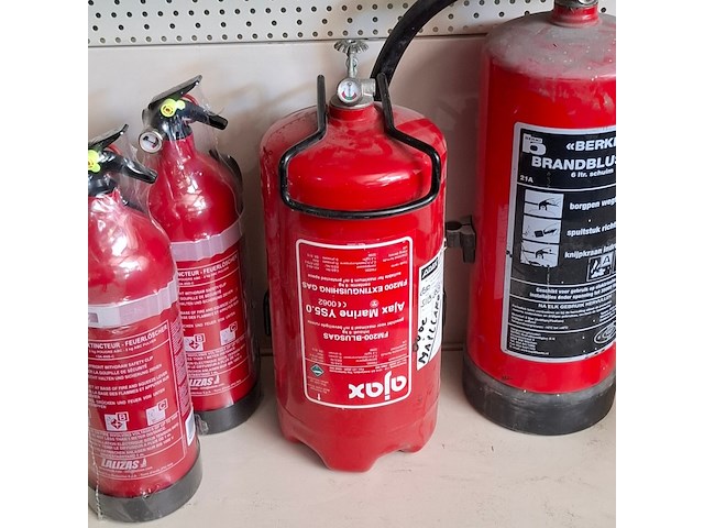 5x brandblusser - afbeelding 3 van  7