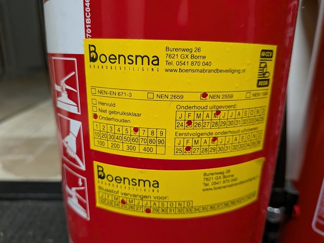 5x brandblusser - afbeelding 8 van  13