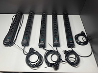 5x brennenstuhl premium line - stekkerdoos - 10x230v - afbeelding 1 van  3
