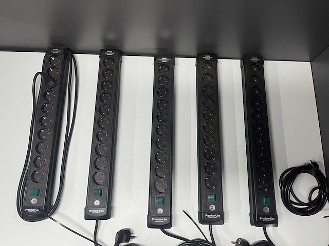 5x brennenstuhl premium line - stekkerdoos - 10x230v - afbeelding 2 van  3