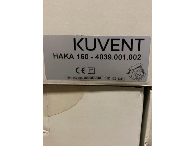5x buisventilator hittebestendig, kuvant, etaline, m ø160 mm - afbeelding 4 van  6