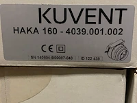 5x buisventilator hittebestendig, kuvant, etaline, m ø160 mm - afbeelding 4 van  6