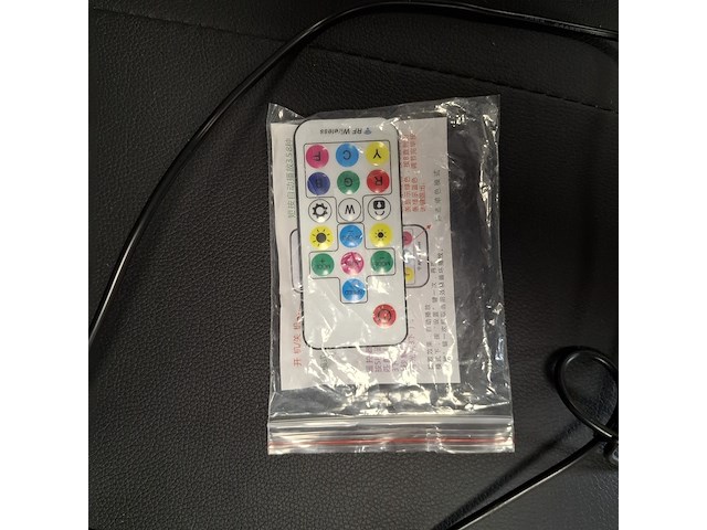 5x bureau-/gamestoel met rgb verlichting, zwart - afbeelding 7 van  8