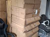 5x bureau-/gamestoel met rgb verlichting zwart - afbeelding 8 van  8