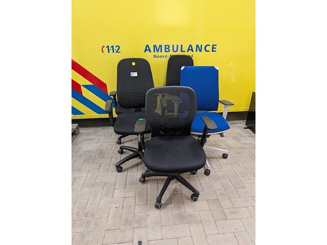 5x bureaustoel - afbeelding 1 van  7
