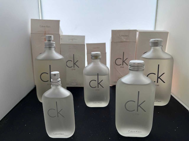 5x calvin klein one parfum - afbeelding 1 van  2