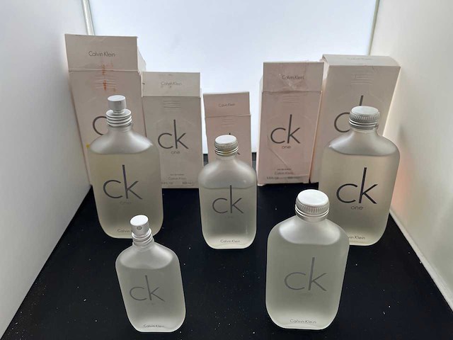 5x calvin klein one parfum - afbeelding 2 van  2