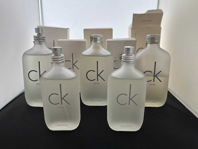 5x calvin klein one parfum - afbeelding 1 van  2