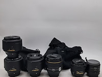 5x camera lens met teleconverter, nikon, o.a. af-s niikor 58mm 1:1.4g - afbeelding 1 van  9