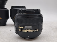 5x camera lens met teleconverter, nikon, o.a. af-s niikor 58mm 1:1.4g - afbeelding 6 van  9