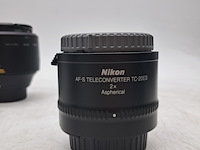 5x camera lens met teleconverter, nikon, o.a. af-s niikor 58mm 1:1.4g - afbeelding 9 van  9