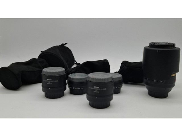 5x camera lens, nikon, o.a. af-s micro nikkor 105mm 1:2.8g ed vr - afbeelding 1 van  18