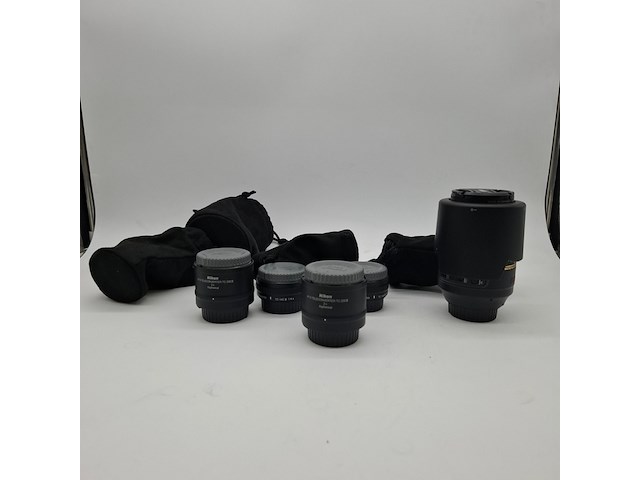 5x camera lens, nikon, o.a. af-s micro nikkor 105mm 1:2.8g ed vr - afbeelding 11 van  18