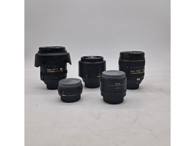 5x camera lens, nikon, o.a. af-s nikkor 24-120mm 1.4g ed - afbeelding 1 van  14