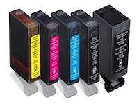 5x cartridge, recycleclub, canon pgi-525 / cli-526, multipack - afbeelding 2 van  2