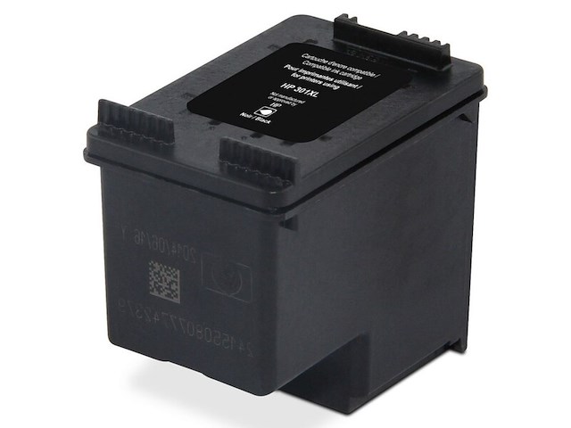 5x cartridge, recycleclub, hp 301 xl, zwart - afbeelding 2 van  2
