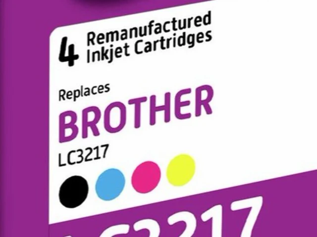 5x cartridges brother lc-3217 multipack, recycleclub - afbeelding 2 van  2