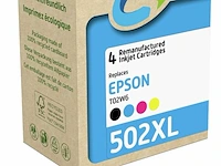5x cartridges, recycleclub, 502 xl, multicolor, compatibel met epson 502 xl - afbeelding 2 van  2