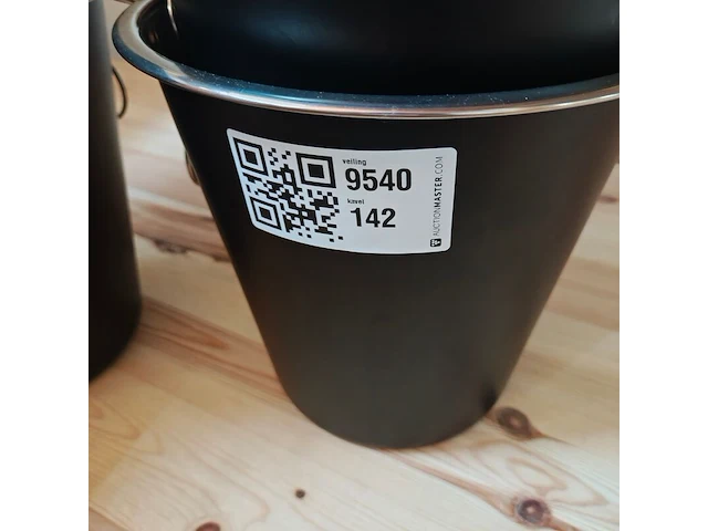 5x champagne cooler, zwart - afbeelding 2 van  2