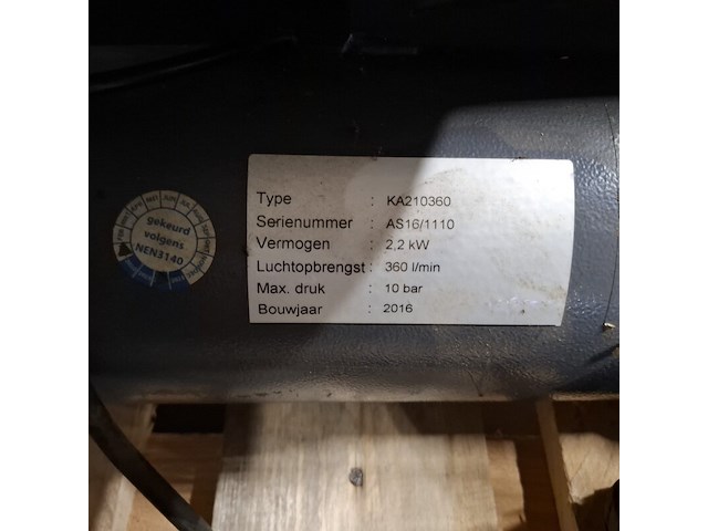 5x compressor, ka210360 - afbeelding 6 van  8