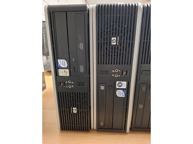 5x computer met beeldscherm, hp, hp dc7900 sff, 2011 - afbeelding 3 van  9