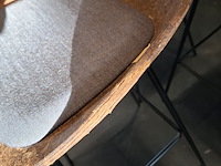 5x design barkruk vepa, hemp, zwart bruin, bouwjaar 2023 - afbeelding 2 van  11